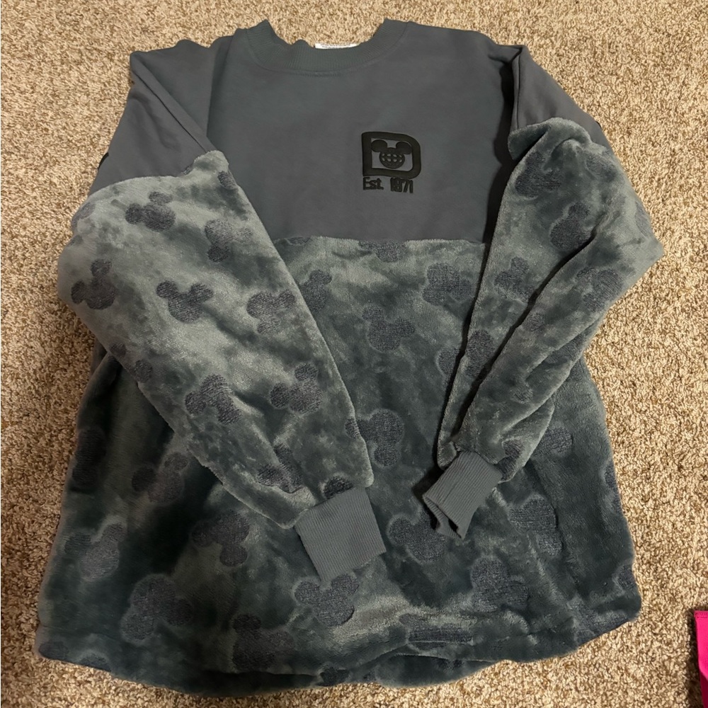 Walt Disney Land Fuzzy Crewneck!